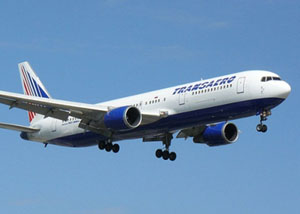 Омский аэропорт запустил первый коммерческий рейс на Boeing 767
